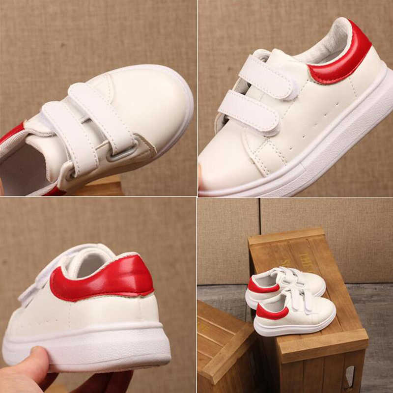 Athletic Outdoor Spring Autumn Kids Sport Shoes Fashion Boys Sneakers Little Girl Shoes Flat Heels Casual Girls Shoes SY104 W0329