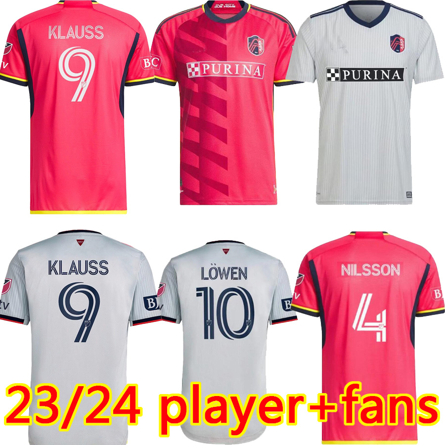 23 24 St. L ouis City SOCCER JERSEYS 2023 MLS HOME Away NEW st Louis''RED' SC white NILSSON 4 KLAUSS 9 NELSON GIOACCHINI VASSILEV BELL PIDRO FOOTBALL SHIRT Mens player shirts
23 24 St. L ouis City SOCCER JERSEYS 2023 MLS HOME Away NEW st Louis''RED' SC white NILSSON 4 KLAUSS 9 NELSON GIOACCHINI VASSILEV BELL PIDRO FOOTBALL SHIRT Mens player shirts