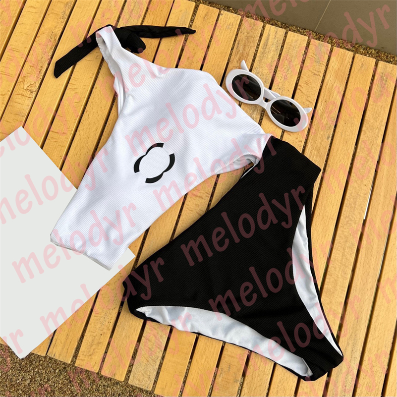 Fashion Designer Swimwear One Shoulder Bikini Swimsuit Letter Print Hollow Swimming Swimsuit, White
Fashion Designer Swimwear One Shoulder Bikini Swimsuit Letter Print Hollow Swimming Swimsuit, White