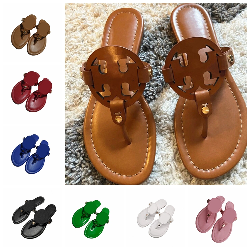 Brand Designer Women Slippers Summer Ladies Hollowed Out Sandals Pattern Flats Flip Flops Loafer designer Fashion Tories Slides Rubber Outdoor Beach
Brand Designer Women Slippers Summer Ladies Hollowed Out Sandals Pattern Flats Flip Flops Loafer designer Fashion Tories Slides Rubber Outdoor Beach