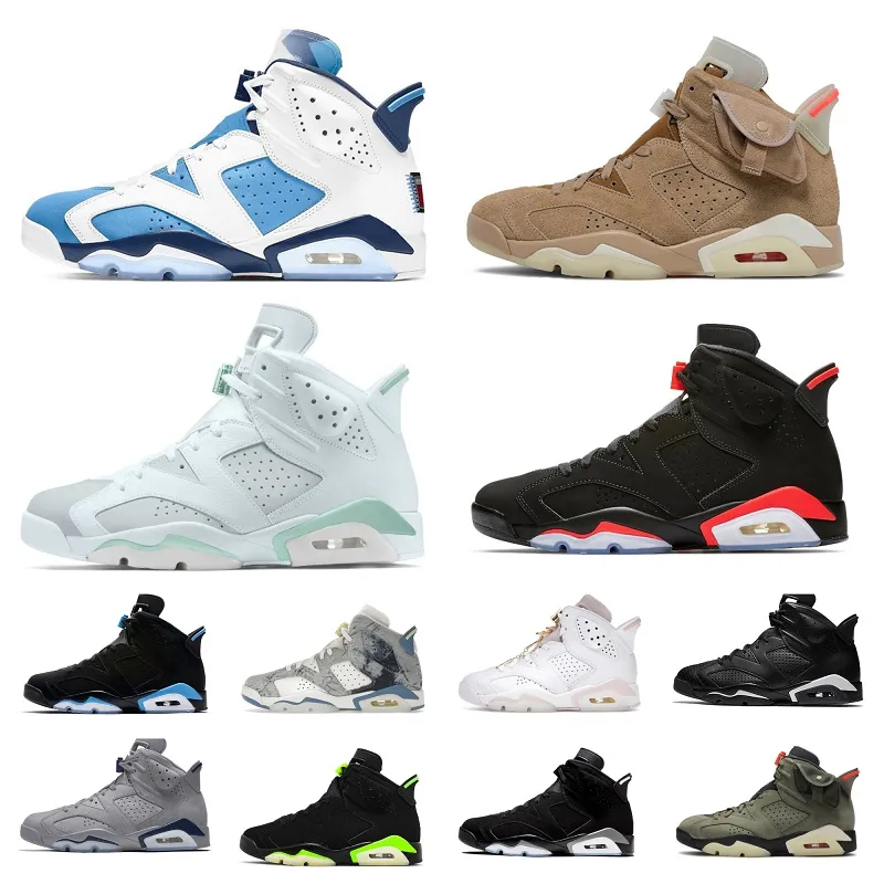 Jumpman 6 6s Retro Basketball Shoes Men Travis British Khaki UNC White Mint Foam Midnight Navy Metallic Silver DMP Georgetown Black Infrared, H033
Jumpman 6 6s Retro Basketball Shoes Men Travis British Khaki UNC White Mint Foam Midnight Navy Metallic Silver DMP Georgetown Black Infrared, H033