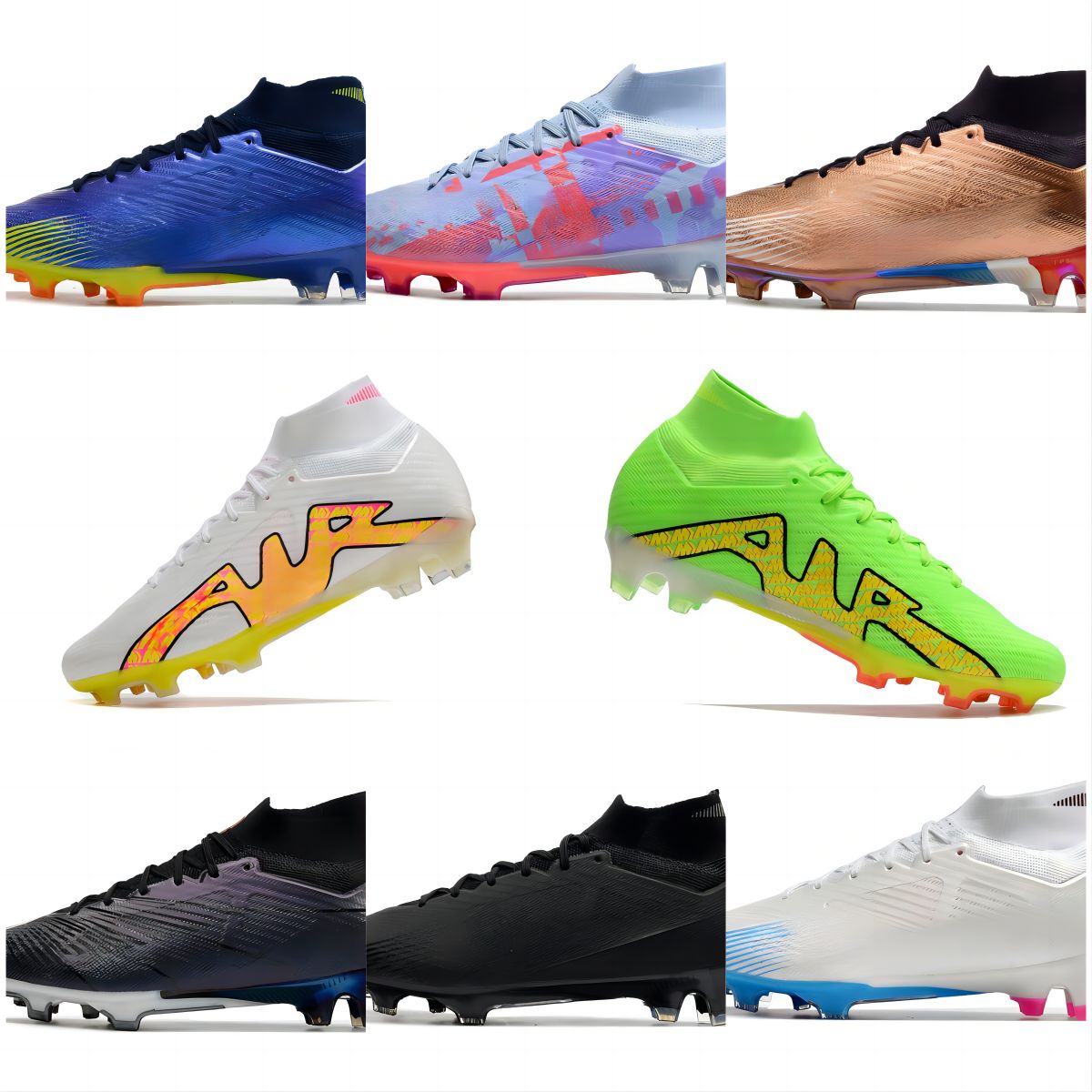 Soccer Shoes Football White Bonded Barely high SHOES Assassin Green Mbappe Pack Cleat Cleats Zooms Mercurial Superfly Blueprint Fg Cristiano size 39-45 with box, Assassin-12
Soccer Shoes Football White Bonded Barely high SHOES Assassin Green Mbappe Pack Cleat Cleats Zooms Mercurial Superfly Blueprint Fg Cristiano size 39-45 with box, Assassin-12