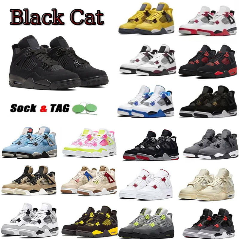 Jumpman Jorden J4s 4 Basketball jorde Shoes For Men High OG Sail University Blue Military Black cat Red Thunder Bred Taupe Haze White Oreo sport trainer sneakers shoe, 41
Jumpman Jorden J4s 4 Basketball jorde Shoes For Men High OG Sail University Blue Military Black cat Red Thunder Bred Taupe Haze White Oreo sport trainer sneakers shoe, 41