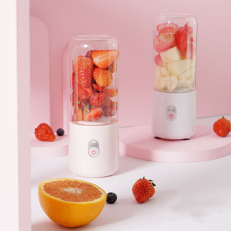 Portable Mixer USB Electric Fruit Juicer Handheld Smoothie Maker Blender Stirring Rechargeable Mini Food Processor Juice Cup Kitchen Tools Dropshippin