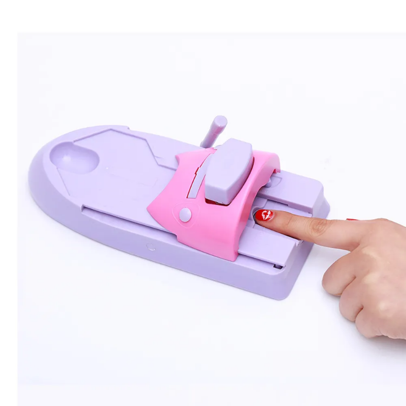 Nail Dryers Art Printer Machine DIY Portable Nail Stamping Manicure Tools with 6pcs Metal Stamp520