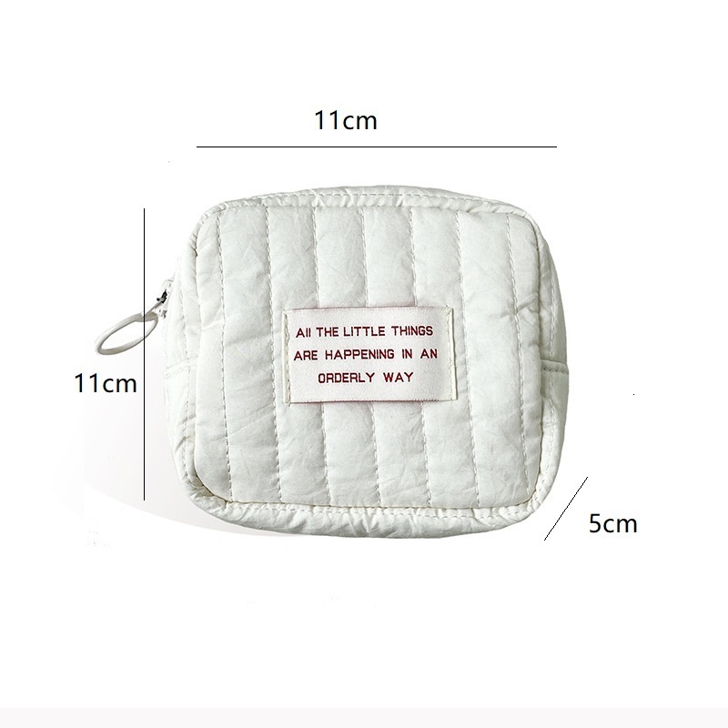 Cosmetic Bags Cases Small Earphone Lipsticks Storage Organizer Pouch Beauty Case Mini Zipper Womens Makeup Bag Coin Purse Wallet Gifts 230329