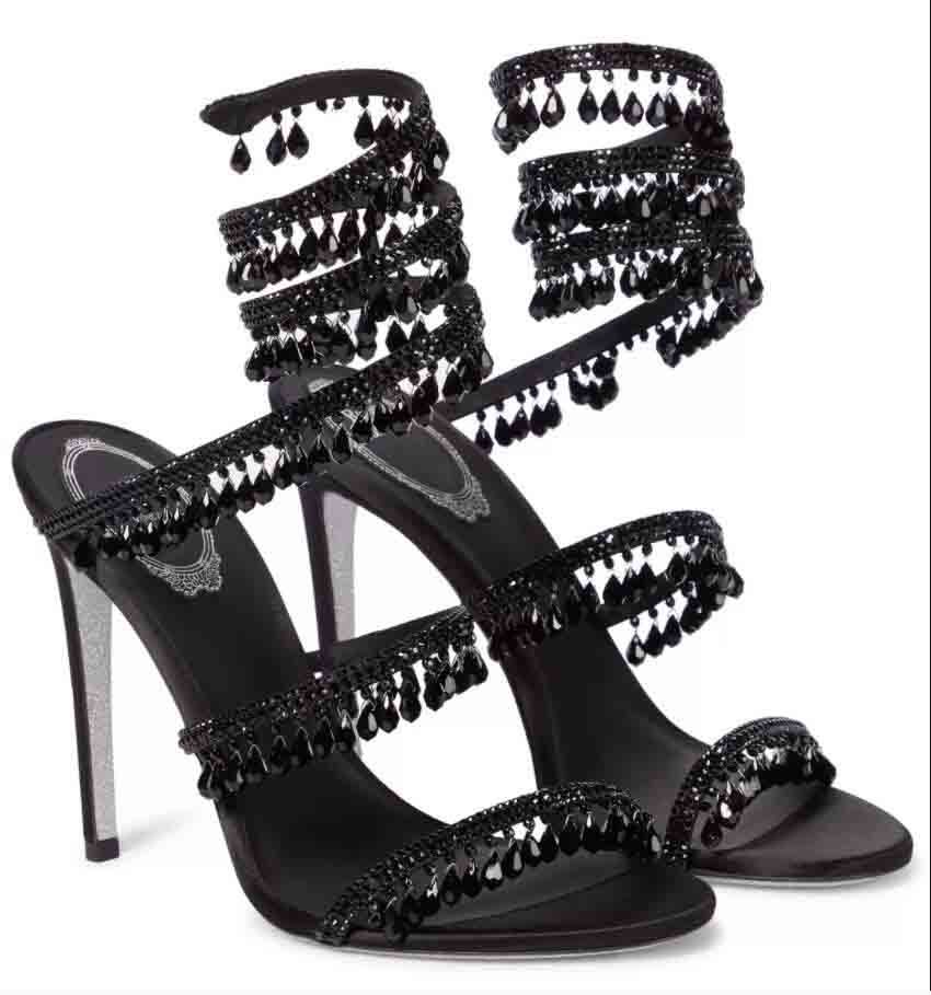 Luxury design sandal lady high heels Renes-C Women dress shoes Chandelier embellished leather sandals BLACK SANDAL HEEL wedding party 35-43
Luxury design sandal lady high heels Renes-C Women dress shoes Chandelier embellished leather sandals BLACK SANDAL HEEL wedding party 35-43