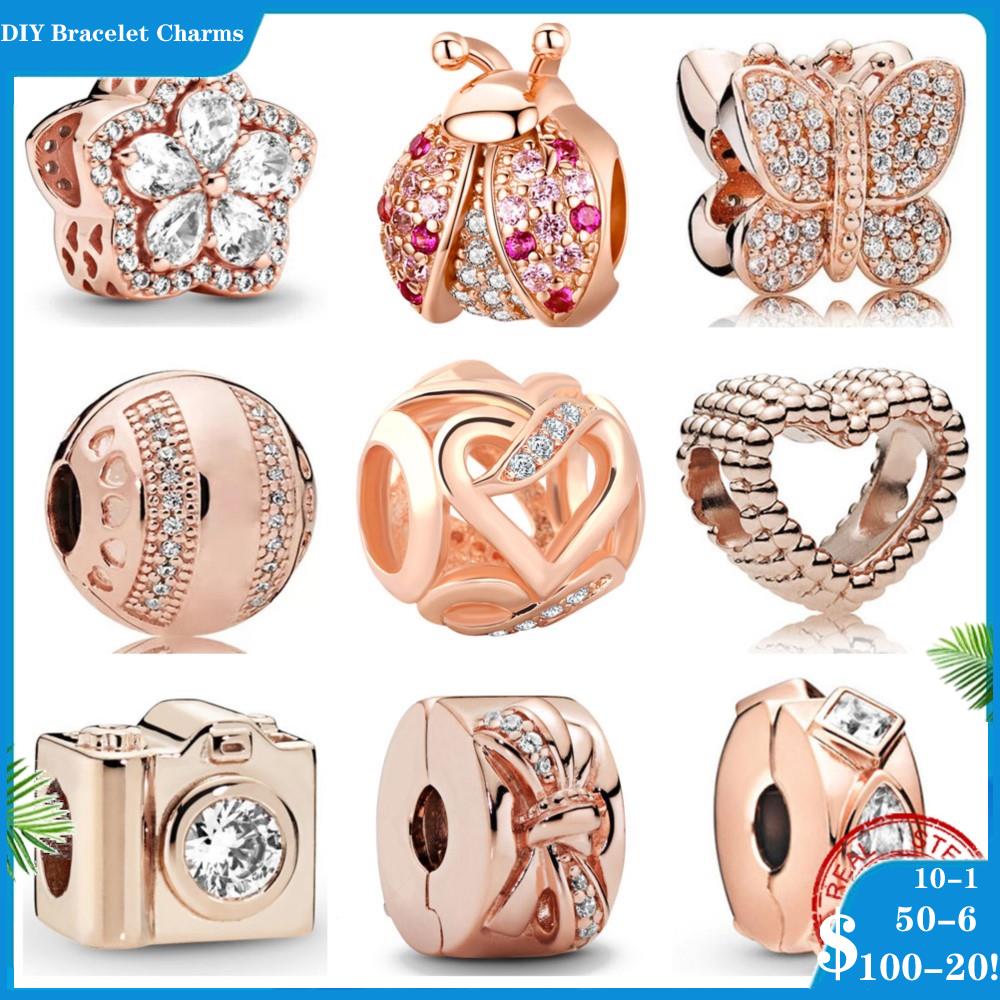 925 siver beads charms for pandora charm bracelets designer for women Sparkling Flower Butterfly Pendant
925 siver beads charms for pandora charm bracelets designer for women Sparkling Flower Butterfly Pendant