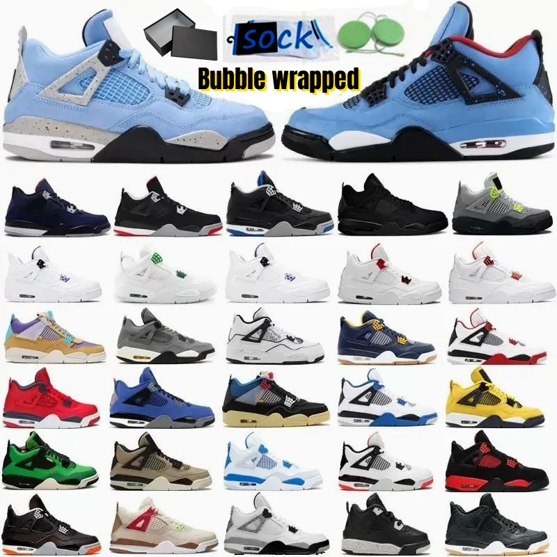 4 Jumpman basketball shoes for men women 4s Military Black Cat Sail Red Thunder White Oreo Cactus Jack Blue University Infrared Cool Grey canvas mens sports sneakers
4 Jumpman basketball shoes for men women 4s Military Black Cat Sail Red Thunder White Oreo Cactus Jack Blue University Infrared Cool Grey canvas mens sports sneakers