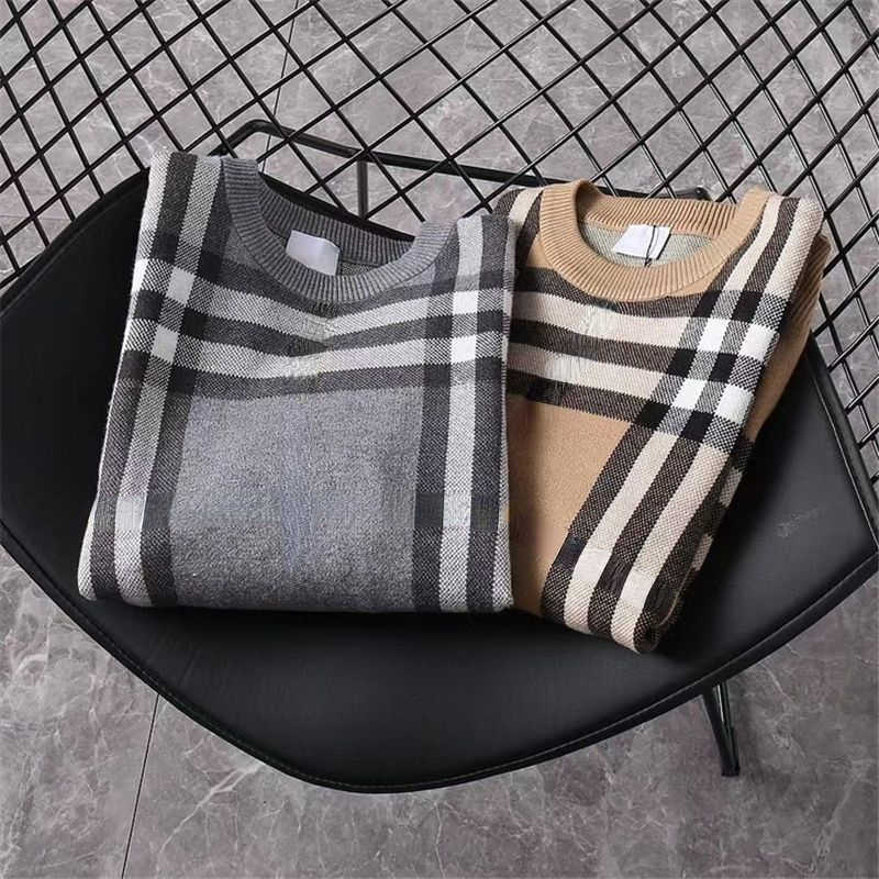 Bby winter wool sweaters men women knitwear burb designer sweater tb stripe sweatshirt crew neck pullover Shirt mens casual kint shirt, Gray
Bby winter wool sweaters men women knitwear burb designer sweater tb stripe sweatshirt crew neck pullover Shirt mens casual kint shirt, Gray