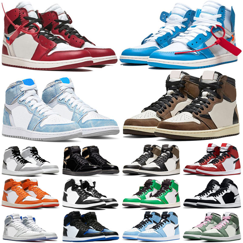 2023 Jumpman 1 Basketball Shoes Men University Blue 1s Lost Found True Hyper Royal Panda dark Mocha bred shadow UNC Smoke Grey Women Sports Sneakers trainers Eur 36-47, 10
2023 Jumpman 1 Basketball Shoes Men University Blue 1s Lost Found True Hyper Royal Panda dark Mocha bred shadow UNC Smoke Grey Women Sports Sneakers trainers Eur 36-47, 10
