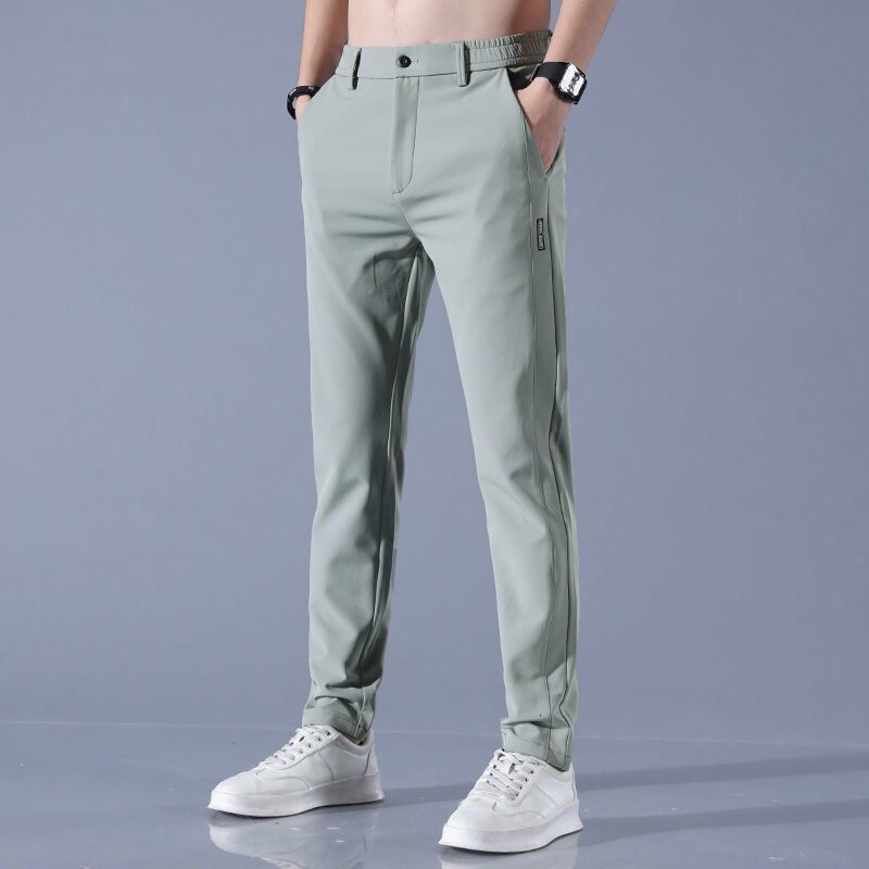 Men's Pants Malbon Spring Summer Autumn The Golf High Quality Elasticity Fashion Casual Breathable Trousers 230310