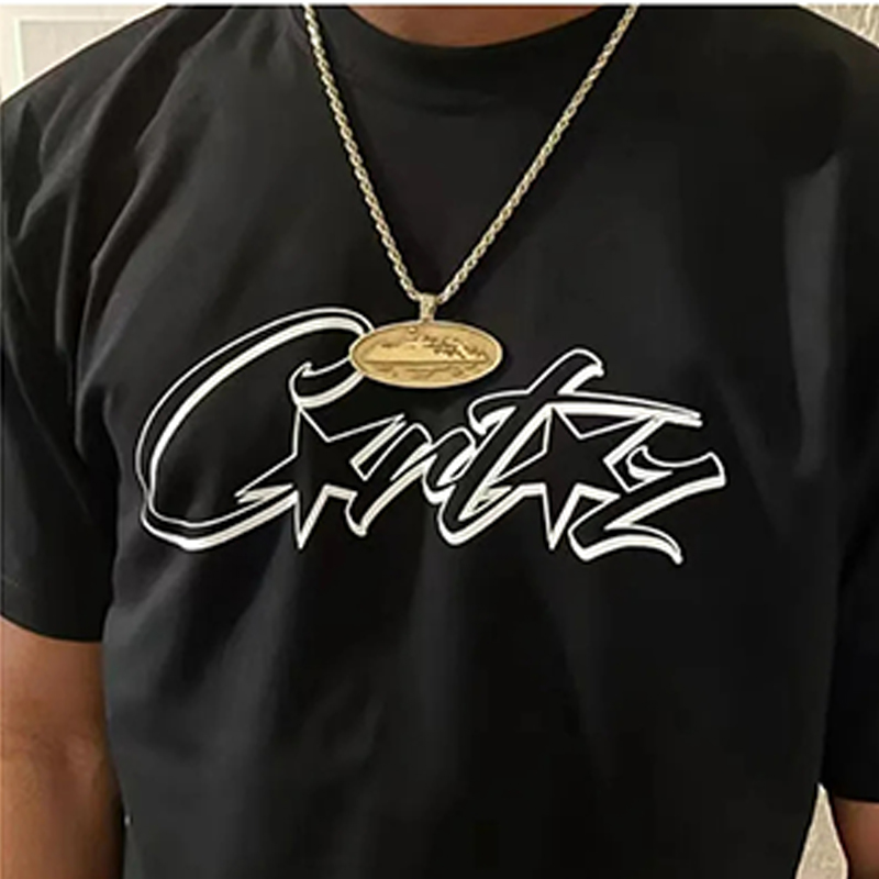 Designer t shirt Mens t-shirts summer tees roundneck womens short sleeve letter print cotton shirts tops Corteiz High street clothes Couple tees, Black
Designer t shirt Mens t-shirts summer tees roundneck womens short sleeve letter print cotton shirts tops Corteiz High street clothes Couple tees, Black