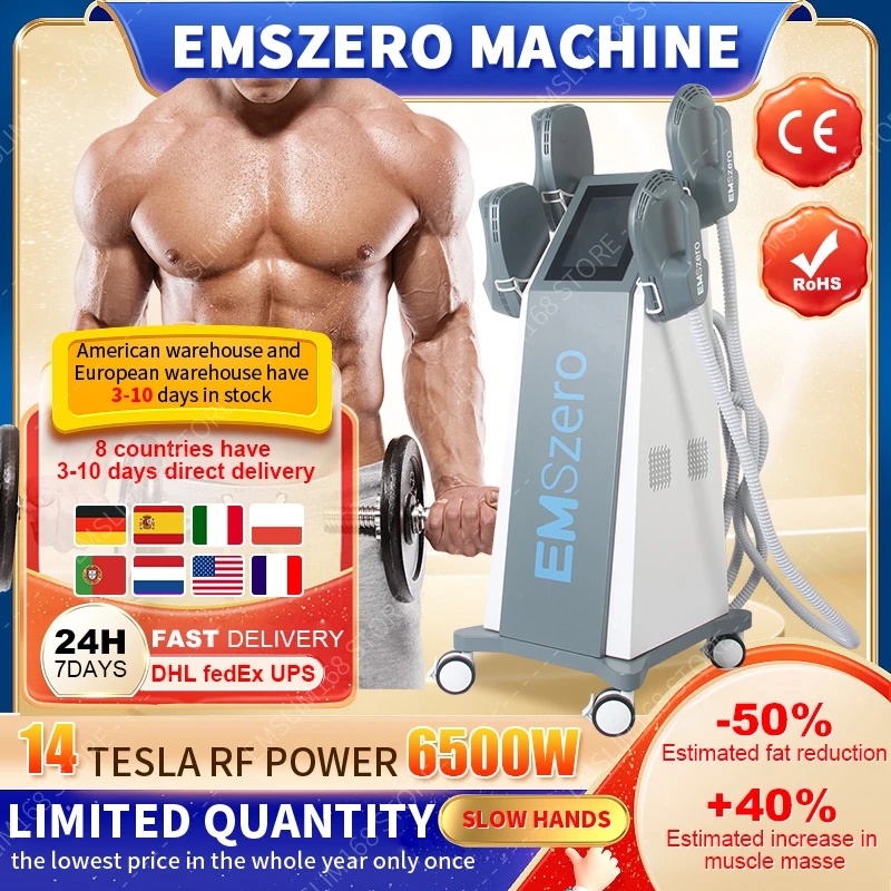 EMS DLS-EMSLIM Neo 6500W 14 TeslaHealth Beauty Items Hi-emt MUSCLE Sculpt Machine 4 pcs Handles With Pelvic Stimulation Pads Optional EMSzero
EMS DLS-EMSLIM Neo 6500W 14 TeslaHealth Beauty Items Hi-emt MUSCLE Sculpt Machine 4 pcs Handles With Pelvic Stimulation Pads Optional EMSzero