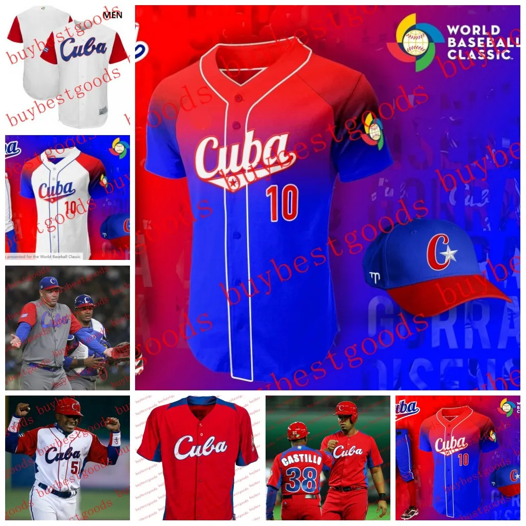 2023 World Baseball Classic Jersey Team Cuba WBC Luis Robert Yoan Moncada Ronald Bolanos Roenis Elias Miguel Romero Andy Ibanez Yoenis Cespe, Style
2023 World Baseball Classic Jersey Team Cuba WBC Luis Robert Yoan Moncada Ronald Bolanos Roenis Elias Miguel Romero Andy Ibanez Yoenis Cespe, Style
