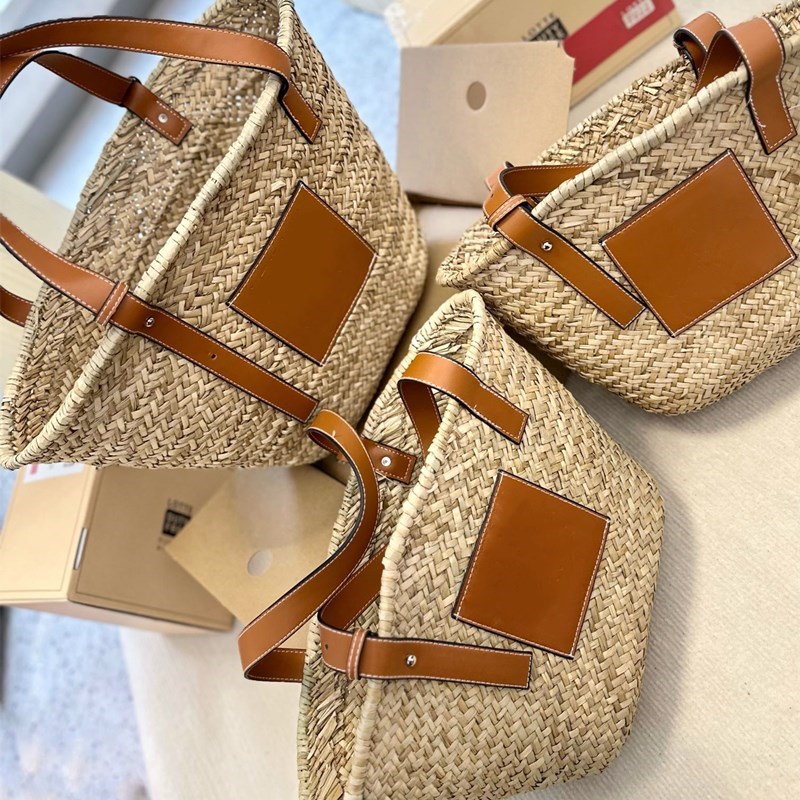 2023 Popular Bag Designer Women's Straw Woven Bag Simple and Stylish Versatile 20,25,30cm, Khaki
2023 Popular Bag Designer Women's Straw Woven Bag Simple and Stylish Versatile 20,25,30cm, Khaki