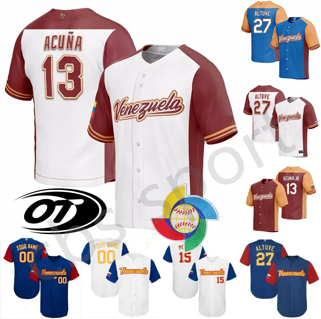Jose Altuve 2023 WBC Venezuela World Baseball Classic Jersey Acuna Jr. Miguel Cabrera Salvador Perez Luis Arraez Eduardo ESCOBAR Gleyber Tor, Womens s-xxl
Jose Altuve 2023 WBC Venezuela World Baseball Classic Jersey Acuna Jr. Miguel Cabrera Salvador Perez Luis Arraez Eduardo ESCOBAR Gleyber Tor, Womens s-xxl