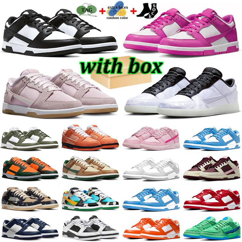 With box panda low sb casual shoes for men women designer sneakers triple pink Active Fuchsia Medium Olive Grey Fog UNC GAI Lobster Teddy Bear outdoor sports trainers, Item#33
With box panda low sb casual shoes for men women designer sneakers triple pink Active Fuchsia Medium Olive Grey Fog UNC GAI Lobster Teddy Bear outdoor sports trainers, Item#33