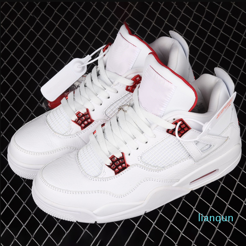 Authentic Mens High OG 4S Red Metallic Basketball Shoes Jumpman 4 Top cushion Luxurys Designers Topsportmarket Sneakers running shoe, #1
Authentic Mens High OG 4S Red Metallic Basketball Shoes Jumpman 4 Top cushion Luxurys Designers Topsportmarket Sneakers running shoe, #1
