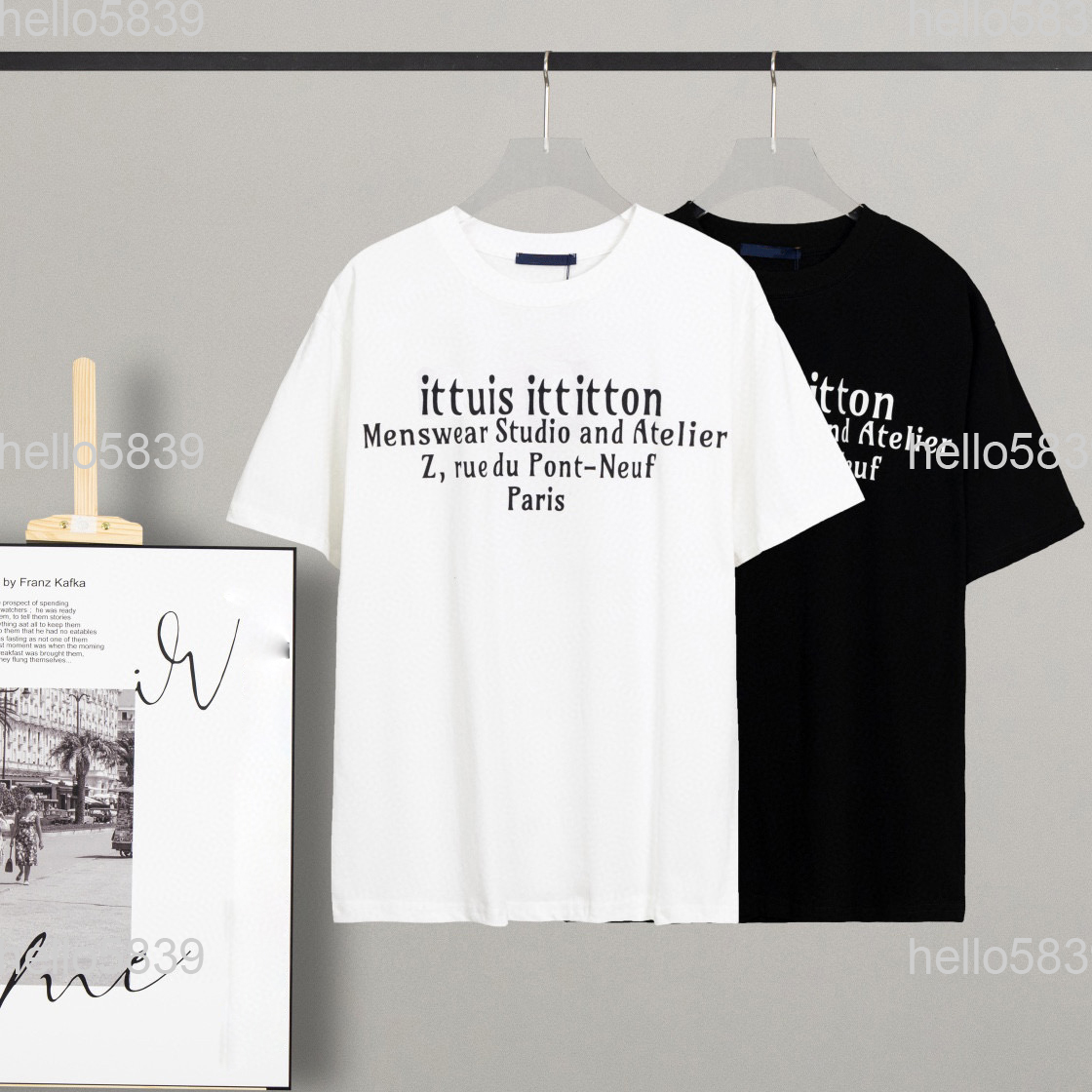 2022 Tees Mens Designers T Shirt Man Womens tshirts With Letters Print Short Sleeves Summer Shirts Men Loose Tees Asian size -XXXL He040, White
2022 Tees Mens Designers T Shirt Man Womens tshirts With Letters Print Short Sleeves Summer Shirts Men Loose Tees Asian size -XXXL He040, White