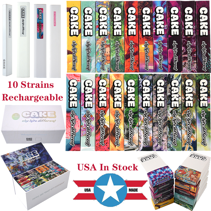 USA New Cake E Cigarette Rechargeable Disposable Vape Pen 1ml Starter Kit Vapes Cartridges Empty Oil Carts Device Pods Vaporizer Pod She Hit Different 280mah
USA New Cake E Cigarette Rechargeable Disposable Vape Pen 1ml Starter Kit Vapes Cartridges Empty Oil Carts Device Pods Vaporizer Pod She Hit Different 280mah