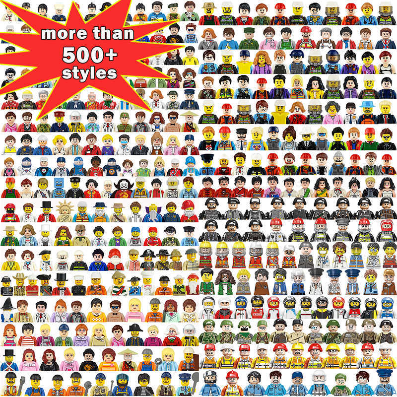 Minifig Building Blocks City Figures Toys Boys Girls Doctor SWAT Teacher Cook Astronaut Movies Characters Army Brick Children DIY Gifts W0329
Minifig Building Blocks City Figures Toys Boys Girls Doctor SWAT Teacher Cook Astronaut Movies Characters Army Brick Children DIY Gifts W0329
