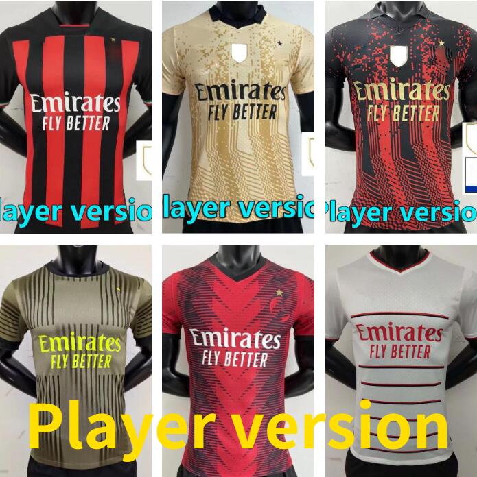 22 23 AC IBRAHIMOVIC milans GIROUD soccer jerseys 2022 2023 BENNACER BRAHIM M.MAIGNAN TONALI S.CASTILLEJO R.LEAO LAZETIC THEO REBIC football shirt Player version
22 23 AC IBRAHIMOVIC milans GIROUD soccer jerseys 2022 2023 BENNACER BRAHIM M.MAIGNAN TONALI S.CASTILLEJO R.LEAO LAZETIC THEO REBIC football shirt Player version