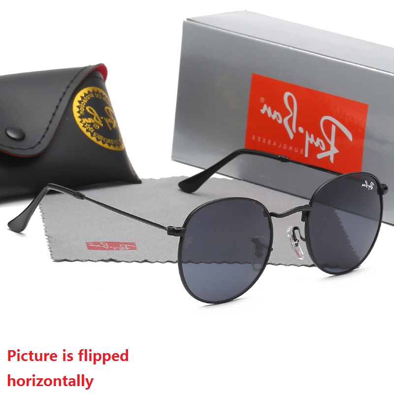 Brand Men's and Women's Sunglasses Ray Bans RayBans Glasses Retro Polarized Goggles Pilot Beach UV400 Glasses Metal Frame Sunglasses with black box 3447
Brand Men's and Women's Sunglasses Ray Bans RayBans Glasses Retro Polarized Goggles Pilot Beach UV400 Glasses Metal Frame Sunglasses with black box 3447