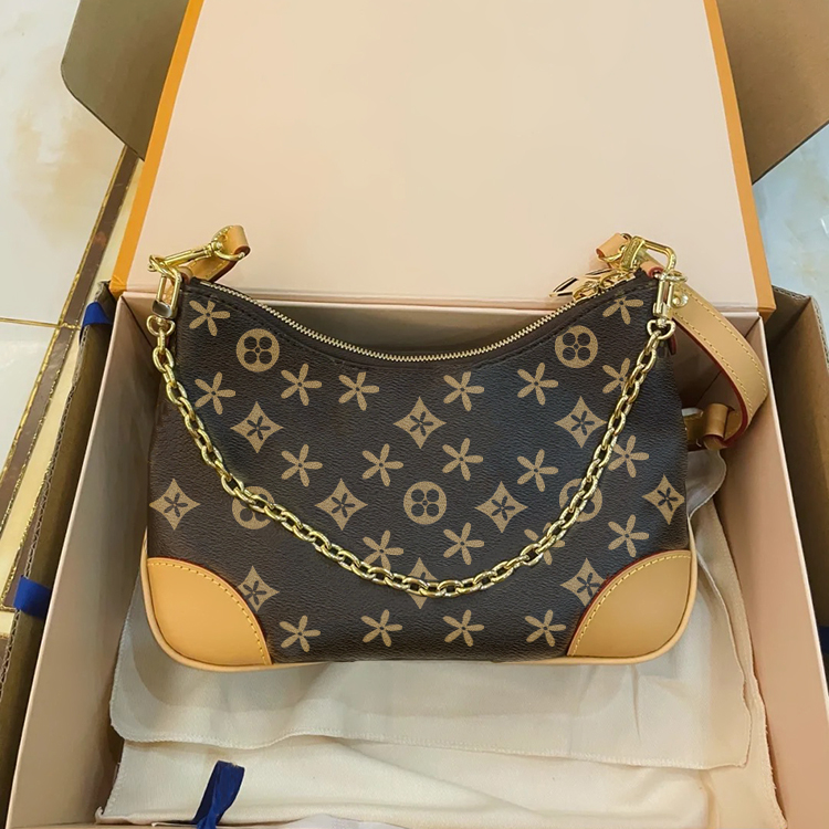 Luxury Designer Brown flower clutch bag M45832 tote pochette boulogne Women's mens fashion handbags summer louvis leather purses crossbody gold chain shoulder Bags, Khaki
Luxury Designer Brown flower clutch bag M45832 tote pochette boulogne Women's mens fashion handbags summer louvis leather purses crossbody gold chain shoulder Bags, Khaki
