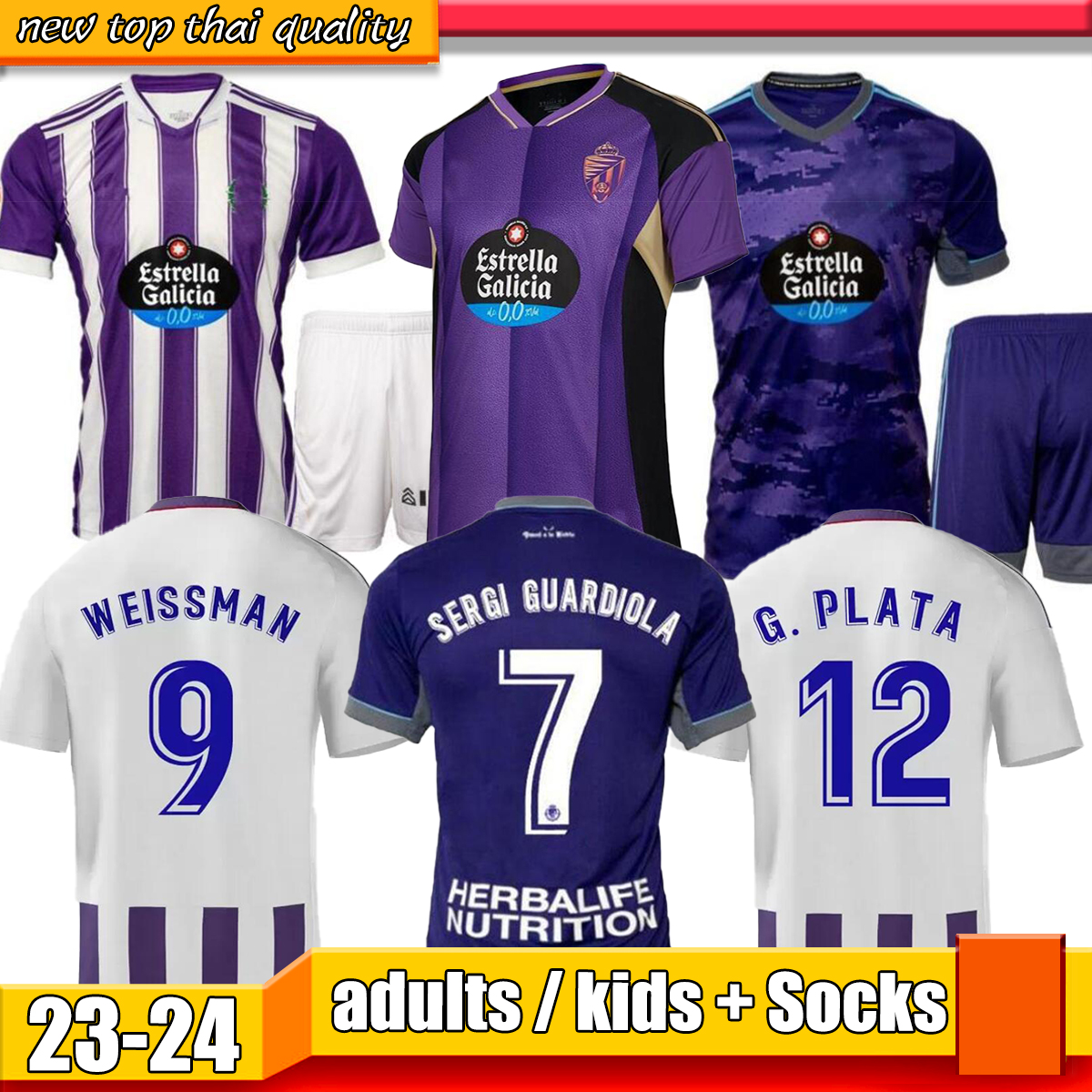 22 23 Real Valladolid WEISSMAN GUARDIOLA soccer jerseys 2022 2023 home SERGI CAMISETA MARCOS ANDRE OSCAR PLANO Football Shirt R.ALCARAZ TONI VILLA L.OLAZA Men Kids kit, 07
22 23 Real Valladolid WEISSMAN GUARDIOLA soccer jerseys 2022 2023 home SERGI CAMISETA MARCOS ANDRE OSCAR PLANO Football Shirt R.ALCARAZ TONI VILLA L.OLAZA Men Kids kit, 07