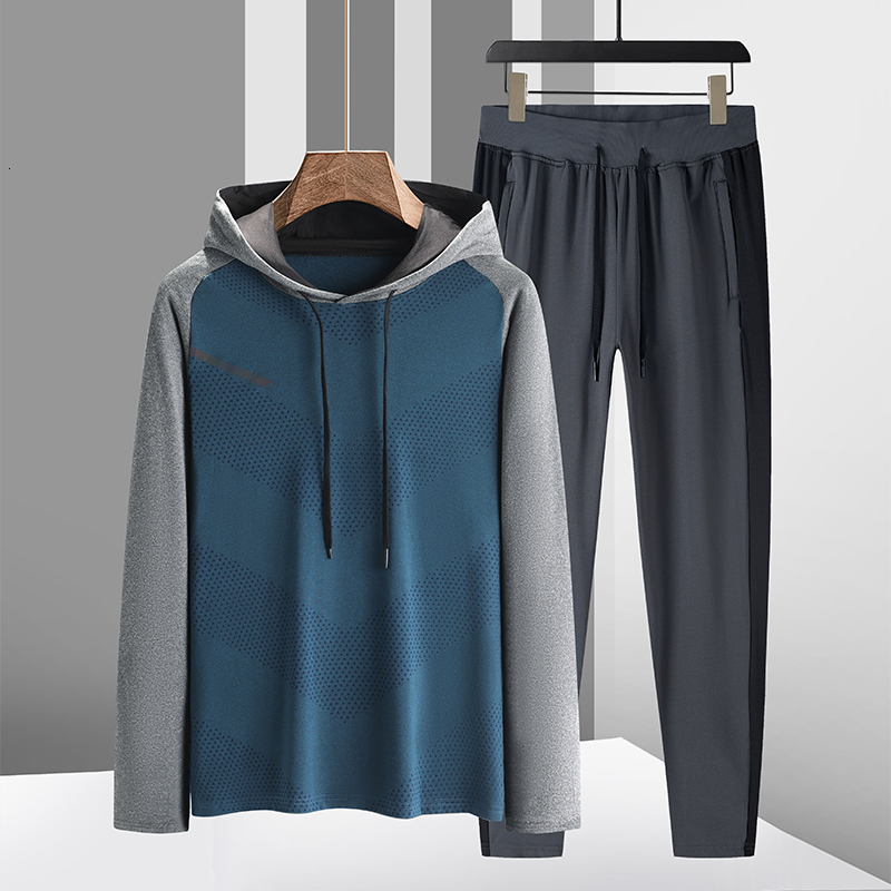 Men's Tracksuits Men's Track and Field Suit Gym Sports Suit Running Jogging Suit Fitness Tights 230330