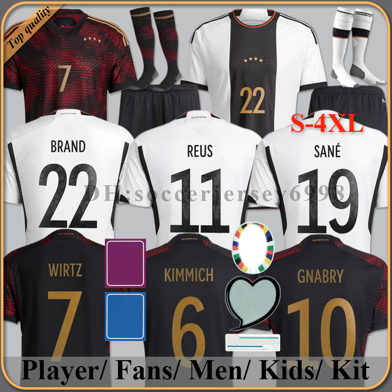 2022 KROOS Soccer Jerseys Germanies HUMMELS SANE WERNER MULLER retro Football shirt Gnabry REUS MUSIALA 22 23 men kids kit long sleeve uniform Player Fan edition, 2022 away players world cup
2022 KROOS Soccer Jerseys Germanies HUMMELS SANE WERNER MULLER retro Football shirt Gnabry REUS MUSIALA 22 23 men kids kit long sleeve uniform Player Fan edition, 2022 away players world cup