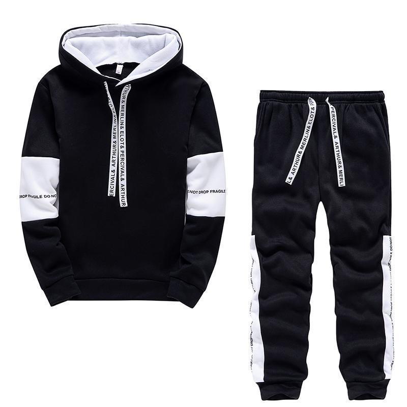 Men's Tracksuits Men's sportswear two-piece sports pants Autumn men's hoodie sportswear Winter jogging suit 230330