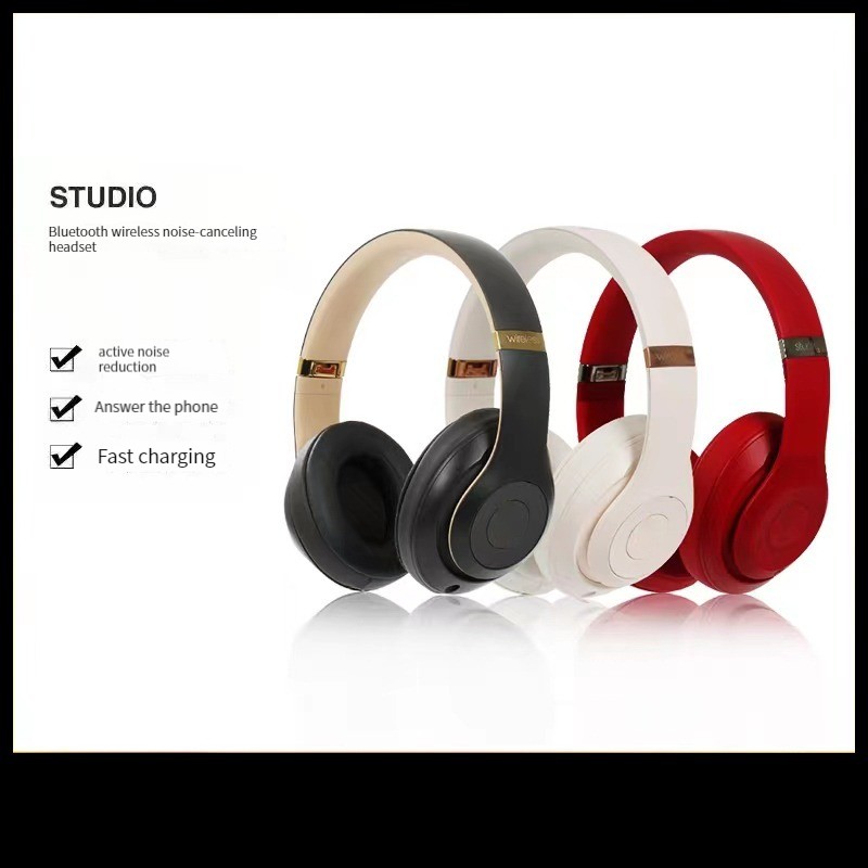 ST3.0 wireless beat headphones stereo bluetooth headsets foldable earphone animation showing, Grey+gold
ST3.0 wireless beat headphones stereo bluetooth headsets foldable earphone animation showing, Grey+gold