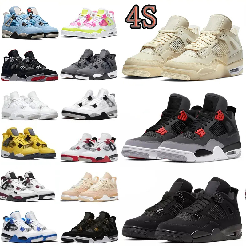 

Motorcycle Boots University Blue Jumpman 4 4s mens Basketball Shoes white guava ice oreo sail noir metallic purple black cat bred shimmer cactus ja, 12