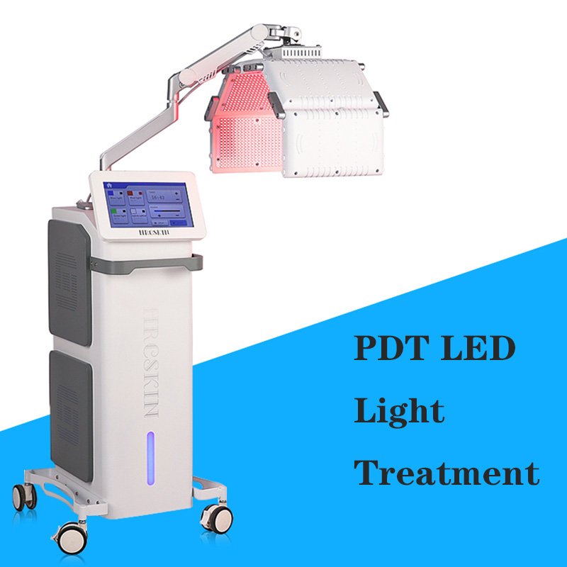 professional 660nm pdt led face light therapy machine vertical