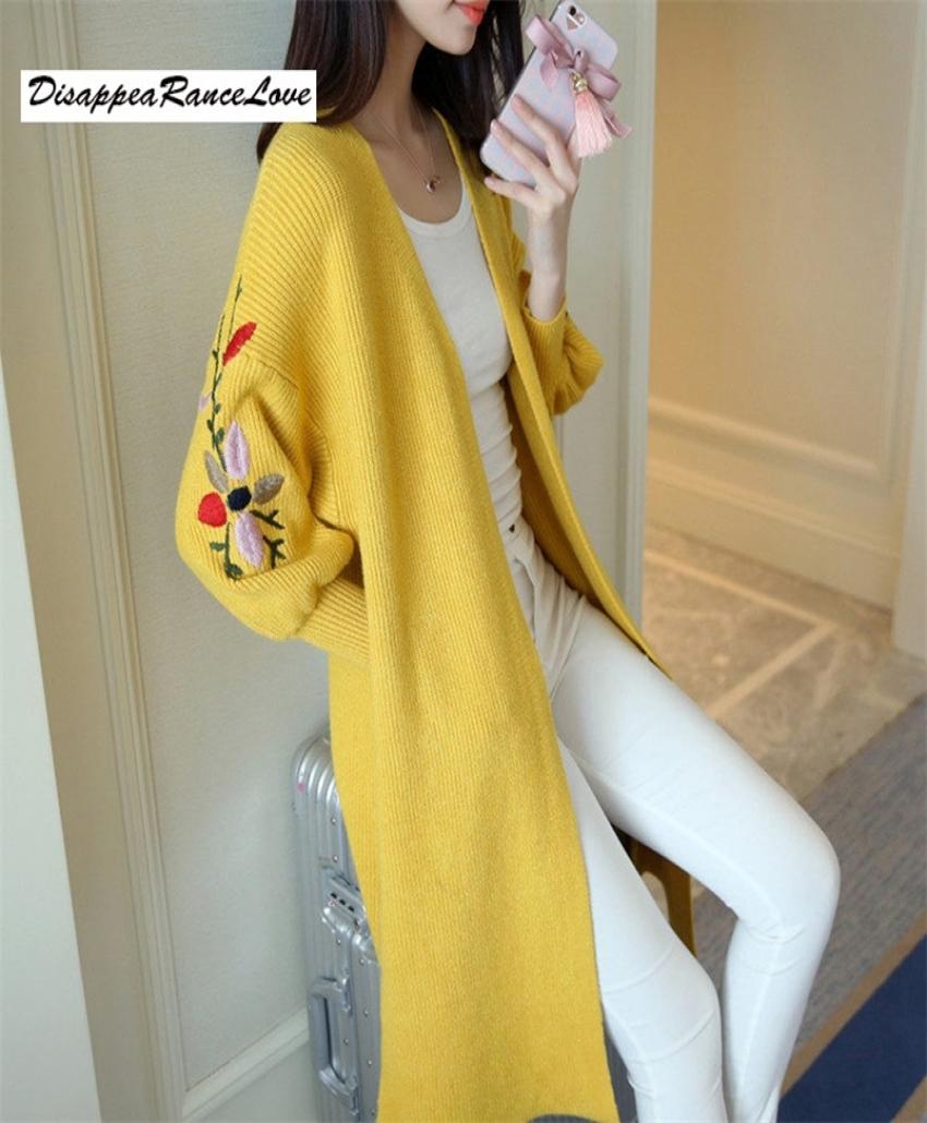 Women Long Sweater Cardigan Fashion Autumn Winter Sleeve Loose Thick Knitted Sweaters Coats Pull Femme Y2007221477888, Yellow
Women Long Sweater Cardigan Fashion Autumn Winter Sleeve Loose Thick Knitted Sweaters Coats Pull Femme Y2007221477888, Yellow