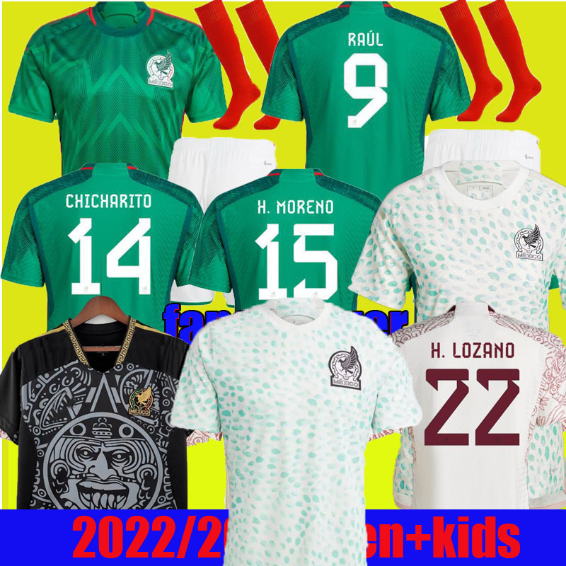 2022 2023 Mexico soccer jerseys 23 24 RAUL CHICHARITO LOZANO DOS SANTOS A.VEGA black goalkeeper football shirt Kids kit women AWAY WHITE Men sets uniforms, 2023 away women
2022 2023 Mexico soccer jerseys 23 24 RAUL CHICHARITO LOZANO DOS SANTOS A.VEGA black goalkeeper football shirt Kids kit women AWAY WHITE Men sets uniforms, 2023 away women