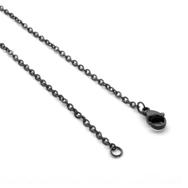DIY Rolo Woman Chains Necklace 2mm Stainless Steel Jewelry Chain No Fade Choker For Women GC1999