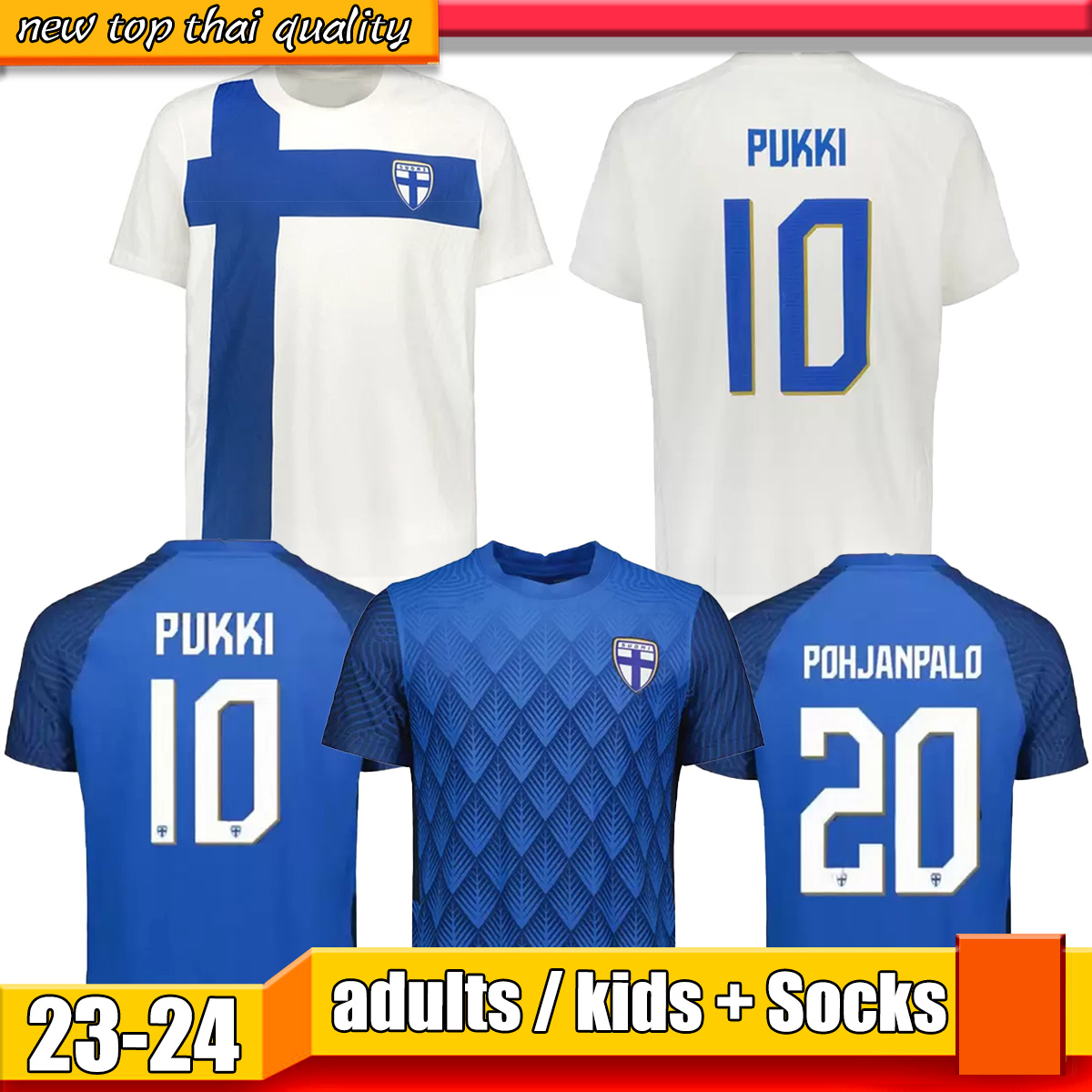 2022 2023 Finland POHJANPALO KAMARA Soccer Jerseys 22 23 home SKRABB RAITALA PUKKI Home SALLSTROM JENSEN LOD national team Football Shirts Uniform Jerseys de futbol, 02
2022 2023 Finland POHJANPALO KAMARA Soccer Jerseys 22 23 home SKRABB RAITALA PUKKI Home SALLSTROM JENSEN LOD national team Football Shirts Uniform Jerseys de futbol, 02