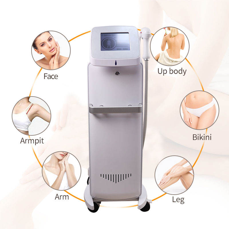 2023 810 808nm diode salon equipment laser hair removal removed hair laser