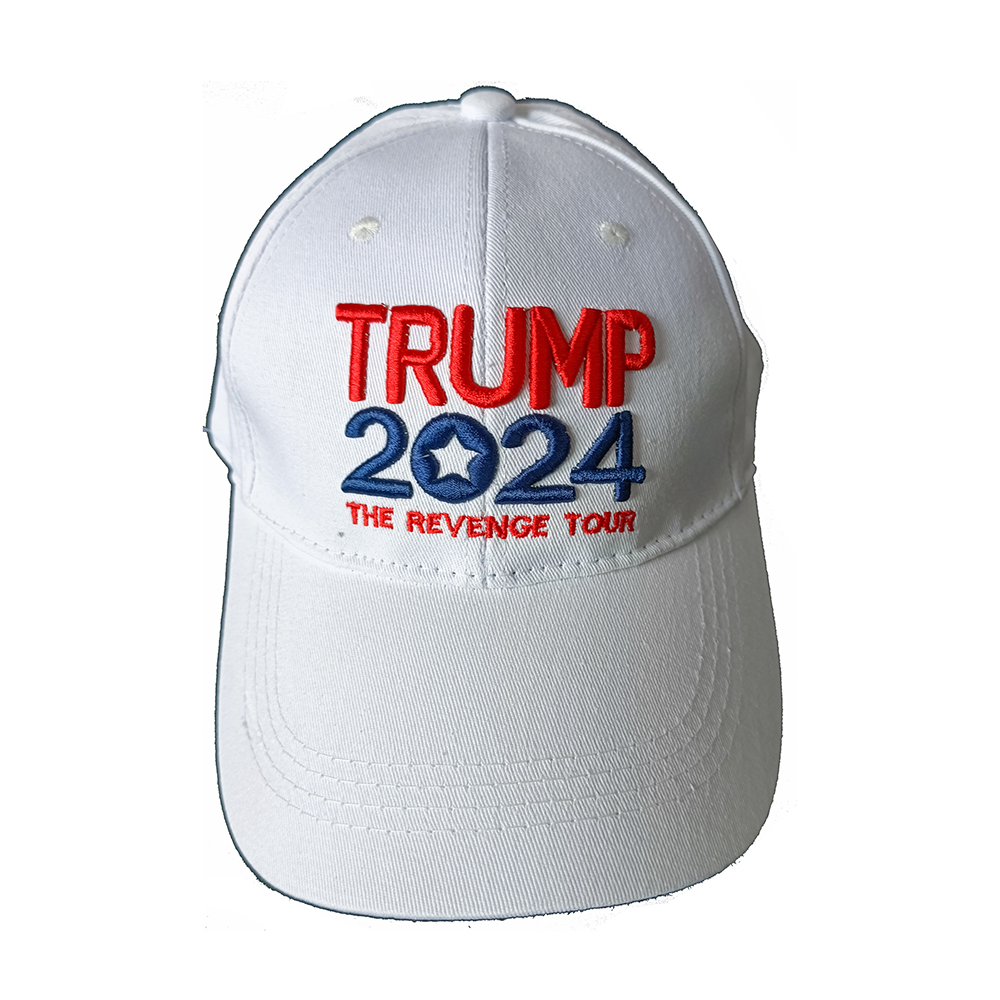 Trump 2024 Hat Baseball Cap Party Hats Election Campaign White THE REVENGE TOUR Hat
Trump 2024 Hat Baseball Cap Party Hats Election Campaign White THE REVENGE TOUR Hat