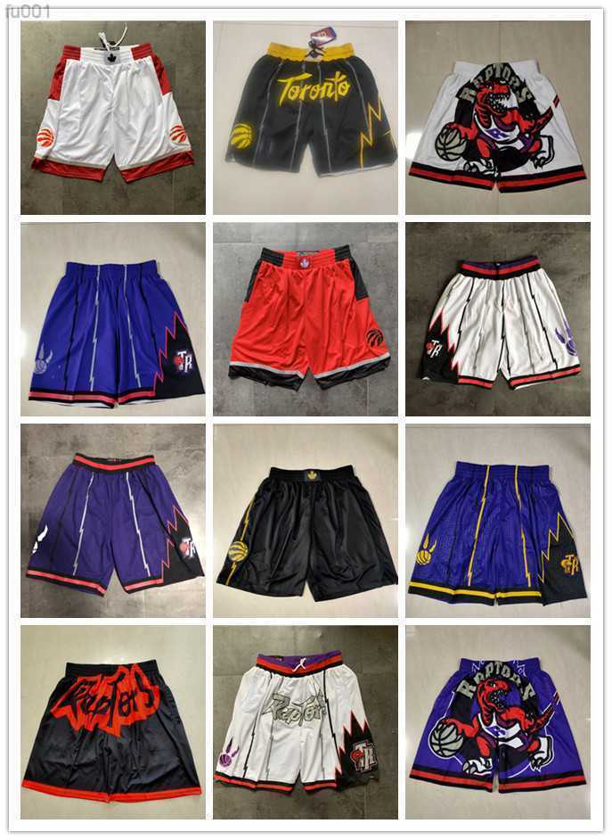 Toronto Raptor Shorts mens Throwback Basketball Shorts pocket Basketball Jersey 15 Vince''Carter Tracy 1 McGrady