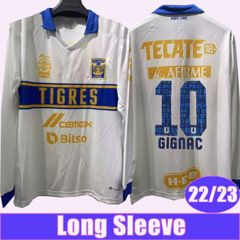 2223 Tigres de la UANL Mens Soccer Jerseys 3rd HUGO GIGNAC LOPEZ D. REYES PIZARRO AQUINO L. QUINONES F. THAUVIN RODRIGUEZ Long Sleeve Football Shirts, Cx13206 22 23 3rd no patch
2223 Tigres de la UANL Mens Soccer Jerseys 3rd HUGO GIGNAC LOPEZ D. REYES PIZARRO AQUINO L. QUINONES F. THAUVIN RODRIGUEZ Long Sleeve Football Shirts, Cx13206 22 23 3rd no patch
