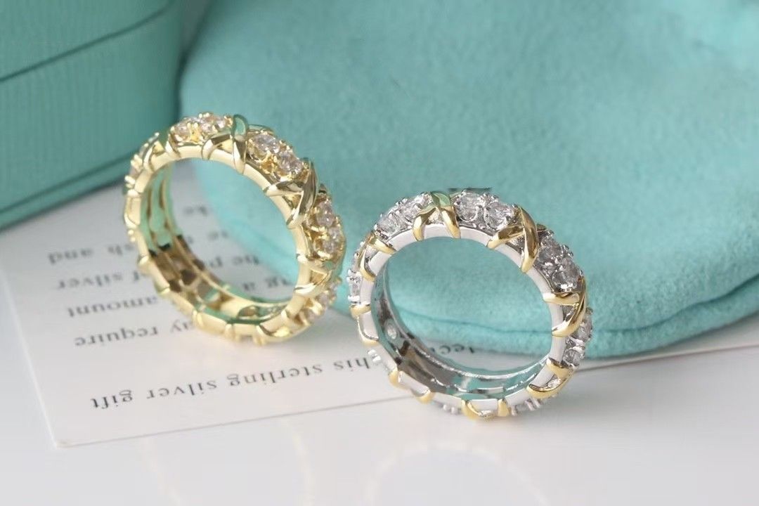 tiffany women ring Luxury Designer rings men brand zirconia fashion rings adjustable 18k gold plated
tiffany women ring Luxury Designer rings men brand zirconia fashion rings adjustable 18k gold plated