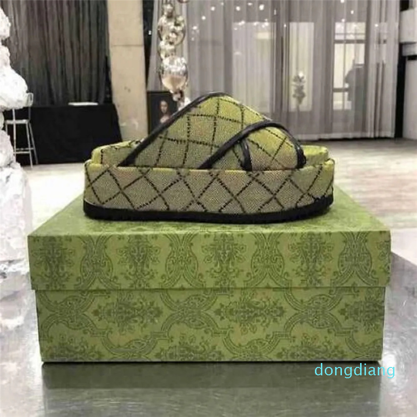 Woman Designer Slippers Fashion Thick bottom Sandals Rubber Letter Embroidery Slides lady Platform Wedges Sandal Beach High heel Embroidered slip on Flip Flops, #16
Woman Designer Slippers Fashion Thick bottom Sandals Rubber Letter Embroidery Slides lady Platform Wedges Sandal Beach High heel Embroidered slip on Flip Flops, #16