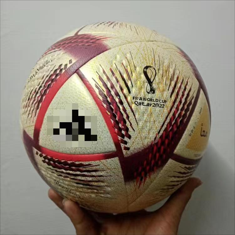 Sports Goods Youth and Soccer Ball Football AL HILM Manufacture with PU material 2022 World Cup Soccerballs
Sports Goods Youth and Soccer Ball Football AL HILM Manufacture with PU material 2022 World Cup Soccerballs