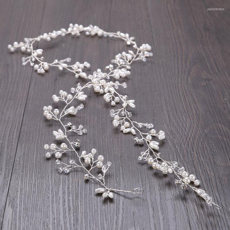 Headpieces Western Wedding Jewelry Headdress For Bride Handmade Hair Accessories Crown Floral Crystal Pearl Ornaments
Headpieces Western Wedding Jewelry Headdress For Bride Handmade Hair Accessories Crown Floral Crystal Pearl Ornaments