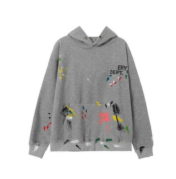 Designer Luxury lanvins Classic Sweaters Galleryes Streetwear Dept Splash Ink Graffiti Print Men's Women's Autumn Co Winter Loose Hooded
Designer Luxury lanvins Classic Sweaters Galleryes Streetwear Dept Splash Ink Graffiti Print Men's Women's Autumn Co Winter Loose Hooded