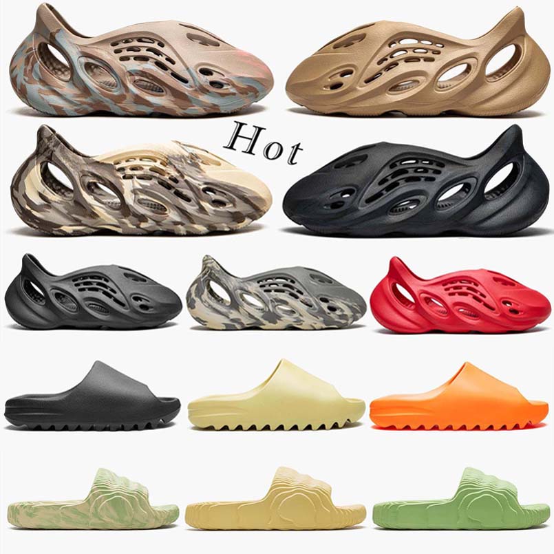 Designer Sandals Mens Foam Runner Slides Onyx Bone Resin Desert Sand Slippers Mx Moon Grey Mist Ararat Slipper Foam Runners Summer Beach 0011, X16 
Designer Sandals Mens Foam Runner Slides Onyx Bone Resin Desert Sand Slippers Mx Moon Grey Mist Ararat Slipper Foam Runners Summer Beach 0011, X16